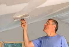 Ceiling crack repair