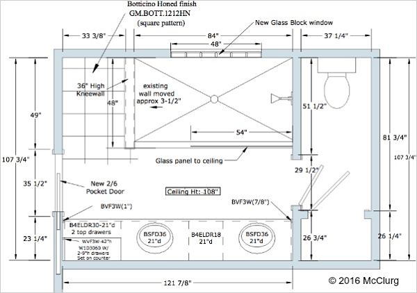 walk in shower master bathroom layout plan