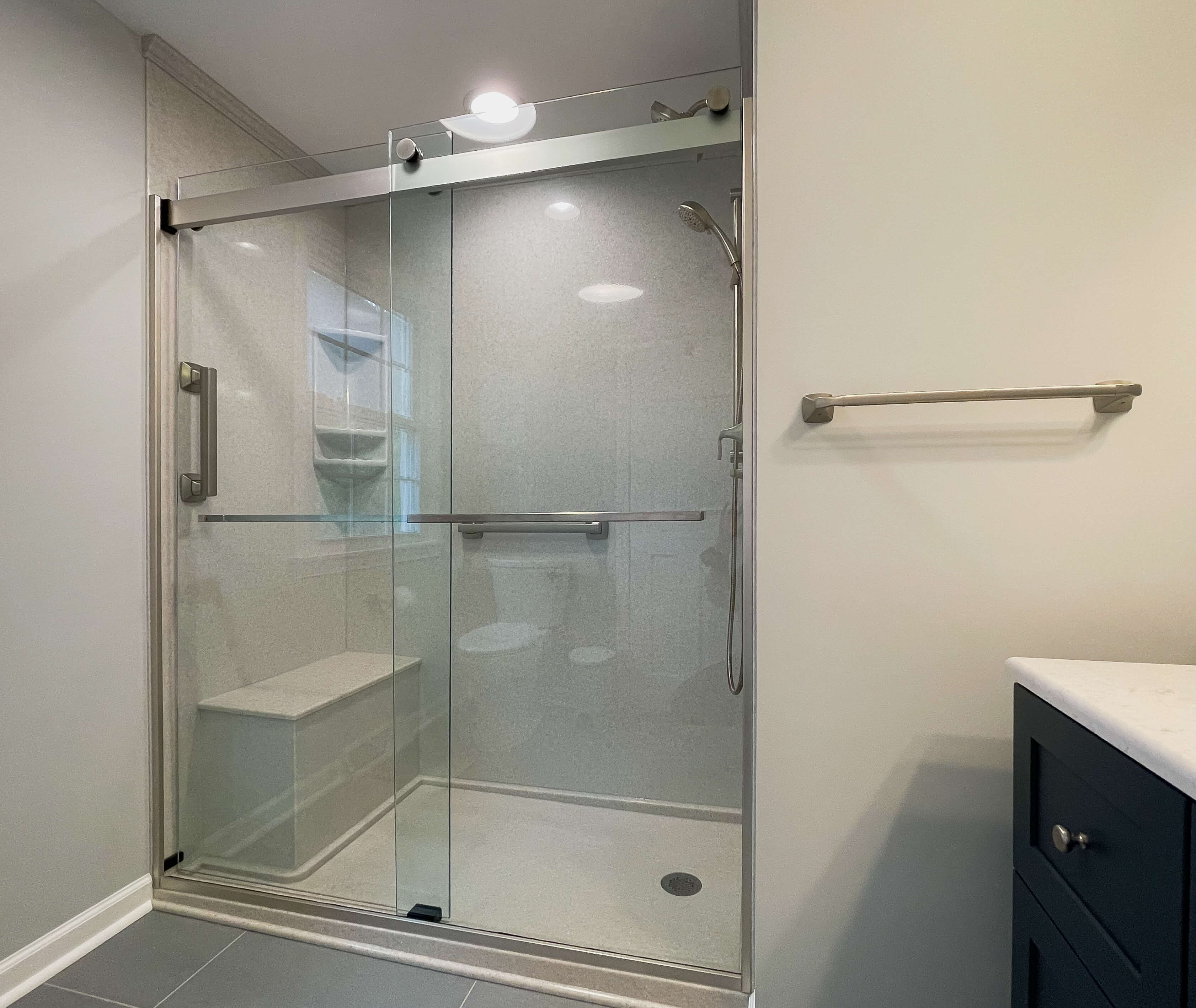 Shower safety bars online for seniors